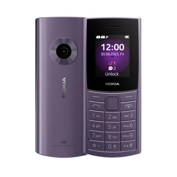 Κινητό Τηλέφωνο Nokia 110 4G (2024) (Dual SIM) Μωβ