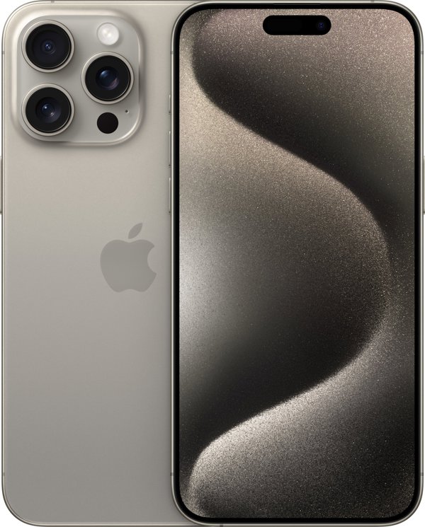 Έξυπνο τηλέφωνο Apple iPhone 15 Pro Max 256GB Φυσικό Τιτάνιο (MU793)