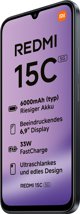 Xiaomi Redmi 15C 5G 4/256GB Μαύρο
