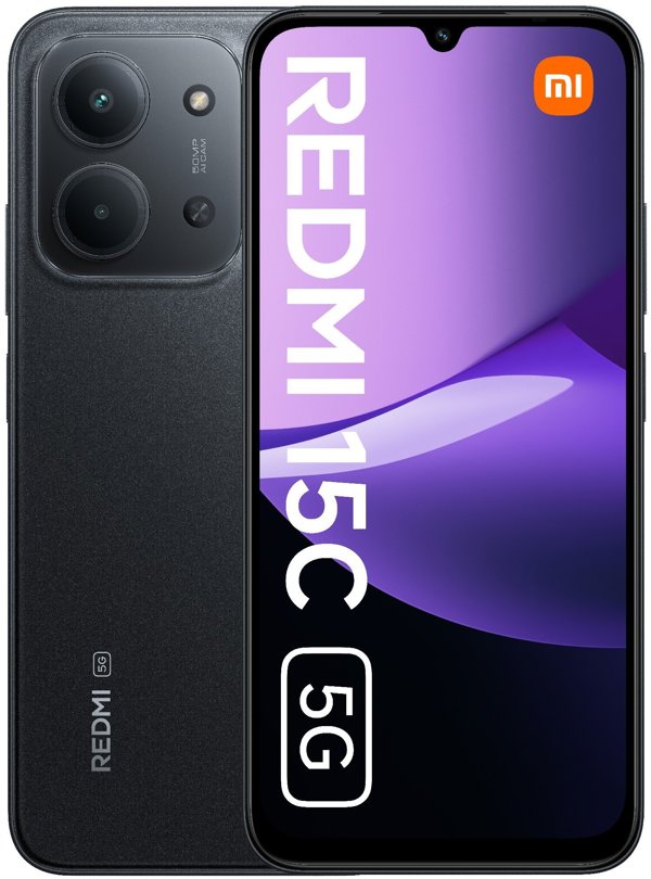 Xiaomi Redmi 15C 5G 4/256GB Μαύρο