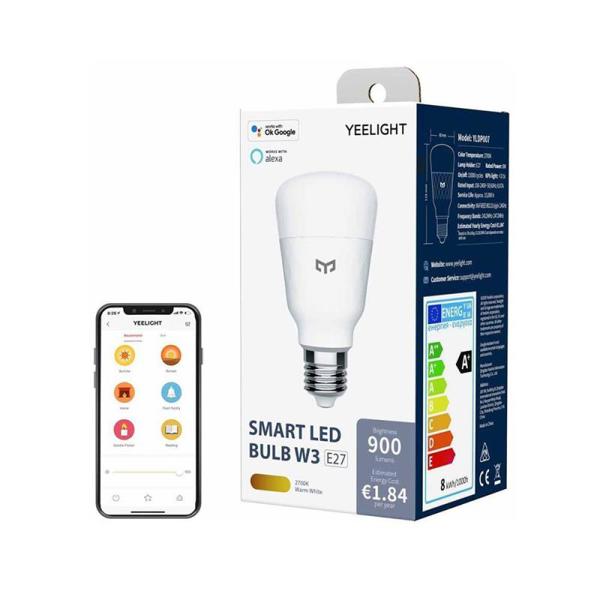 Λάμπα LED Yeelight YLDP005 W3 E27 8W 900lm White