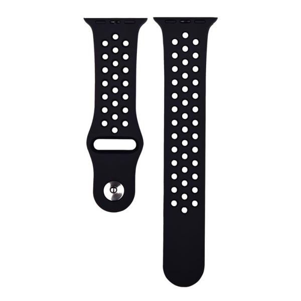 Λουράκι Devia Sport2 Apple Watch (42/ 44/ 45mm) Deluxe Μαύρο
