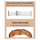 Λουράκι Devia Elegant PU Leather Apple Watch (38/ 40/ 41mm) Λευκό 6938595365393 6938595365393
