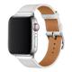 Λουράκι Devia Elegant PU Leather Apple Watch (38/ 40/ 41mm) Λευκό 6938595365393 6938595365393
