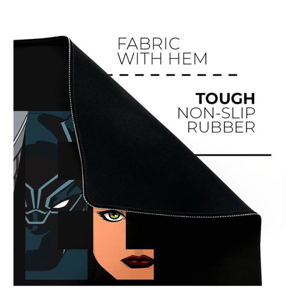 Mousepad Marvel 011 80x40cm Μαύρο (1 τεμ)