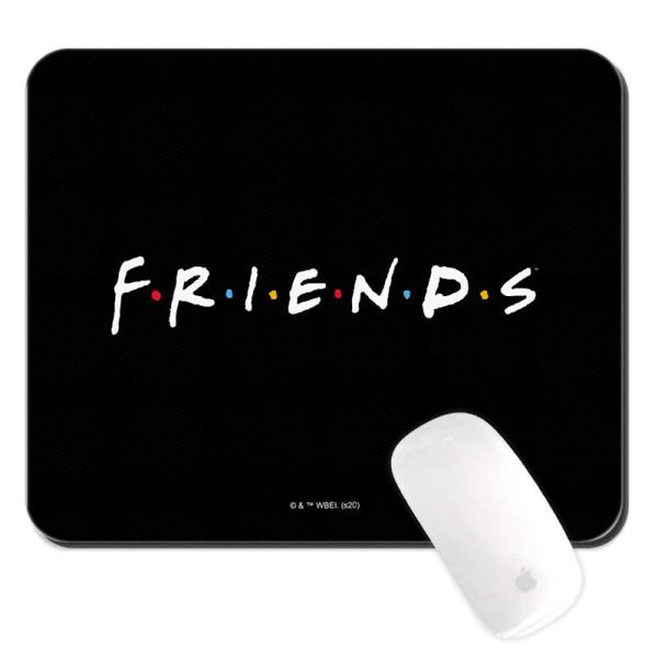 Mousepad Warner Bros Friends 002 22x18cm Μαύρο (1 τεμ)