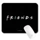 Mousepad Warner Bros Friends 002 22x18cm Μαύρο (1 τεμ)
