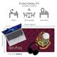 Mousepad Warner Bros Harry Potter 205 80x40cm Μπορντώ (1 τεμ)