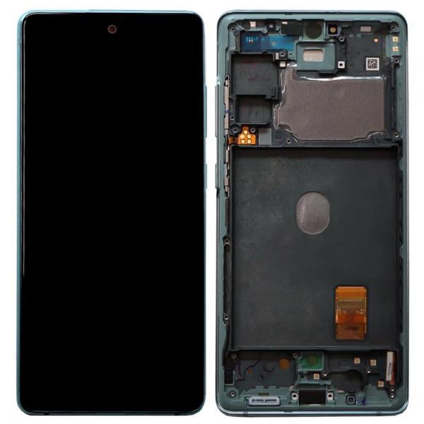 Οθόνη με Touch Screen & Μπροστινή Πρόσοψη Samsung G780F Galaxy S20 FE Φυστικί (Original)