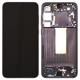 Οθόνη με Touch Screen & Μπροστινή Πρόσοψη Samsung S916B Galaxy S23 Plus 5G Μαύρο (Original)