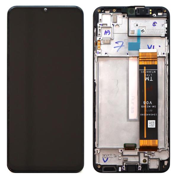 Οθόνη με Touch Screen & Μπροστινή Πρόσοψη Samsung M236B Galaxy M23 5G Μαύρο (Original)