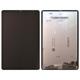 Οθόνη με Touch Screen Samsung P613 Galaxy S6 Lite (2022) Wi-Fi/ P619 Galaxy S6 Lite (2022) 4G Μαύρο (Original)