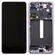 Οθόνη με Touch Screen & Μπροστινή Πρόσοψη Samsung G990B Galaxy S21 FE 5G Μωβ (Original)