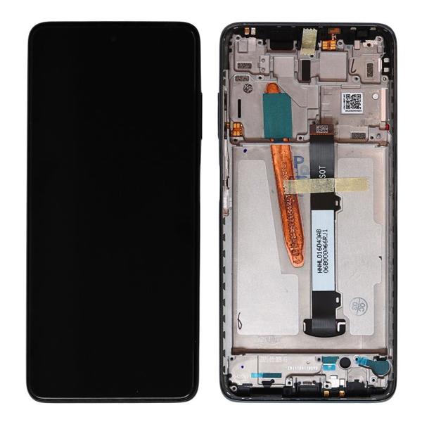 Οθόνη με Touch Screen & Μεσαίο Πλαίσιο Xiaomi Poco X3/ X3 NFC Γκρι (Original)
