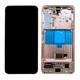 Οθόνη με Touch Screen & Μπροστινή Πρόσοψη Samsung S901B Galaxy S22 5G Βιολετί (Original)