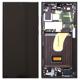 Οθόνη με Touch Screen & Μπροστινή Πρόσοψη Samsung S918B Galaxy S23 Ultra 5G Μαύρο (Original)