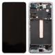 Οθόνη με Touch Screen & Μπροστινή Πρόσοψη Samsung G990B Galaxy S21 FE 5G Λευκό (Original)