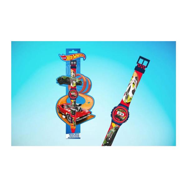 Ψηφιακό Ρολόι Χειρός Kids Licensing HW00004 Hot Wheels