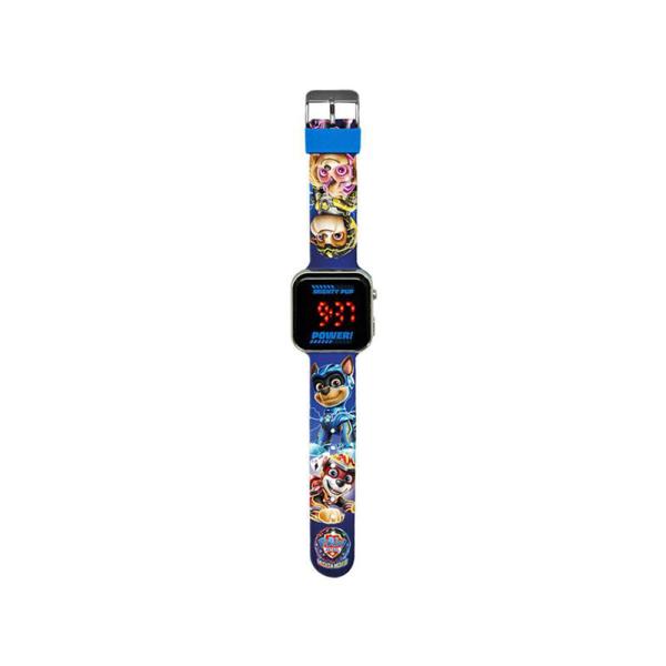 Ψηφιακό Ρολόι Χειρός με Οθόνη LED Kids Licensing PW19944 Paw Patrol Μπλε-Πολύχρωμο