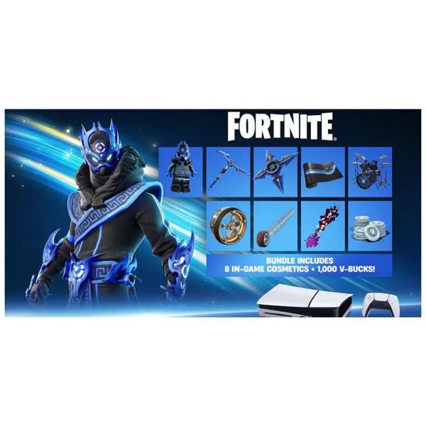 Sony PlayStation 5 Slim 1TB Blu-Ray Disc Edition & Fortnite Bundle