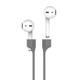 Strap Λαιμού Σιλικόνης AhaStyle PT74 Apple AirPods Magnetic Γκρι