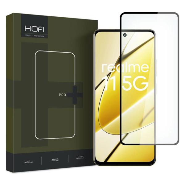 Tempered Glass Full Face Hofi Pro+ Realme 11 5G Μαύρο (1 τεμ.)