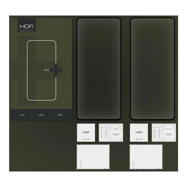 Tempered Glass Full Face Hofi Pro+ Realme C67 4G Μαύρο (2 τεμ.)