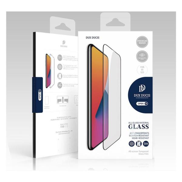 Tempered Glass Full Face Dux Ducis Samsung S911B Galaxy S23 5G Μαύρο (1 τεμ.)