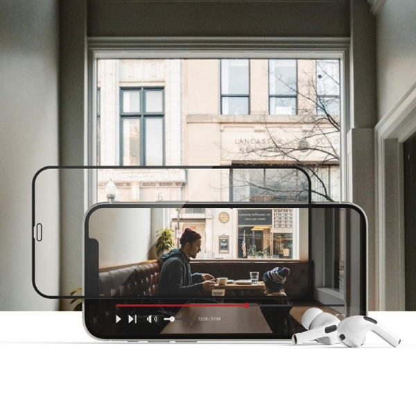 Tempered Glass Full Face Hofi Pro+ Xiaomi 12 Lite 5G Μαύρο (1 τεμ.)