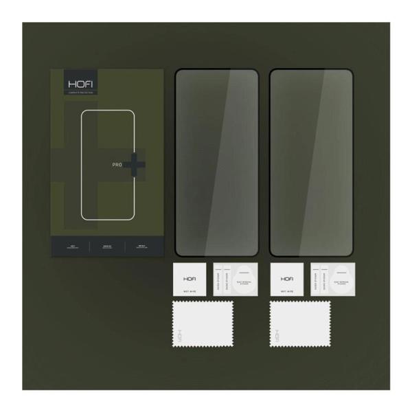 Tempered Glass Full Face Hofi Pro+ Xiaomi Redmi Note 13 4G Μαύρο (2 τεμ.)