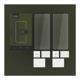 Tempered Glass Full Face Hofi Pro+ Xiaomi Redmi Note 13 4G Μαύρο (2 τεμ.)