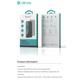 Tempered Glass Full Face Privacy Devia Apple iPhone 16 Pro Max Van Μαύρο (1 τεμ.)