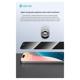 Tempered Glass Full Face Privacy Devia Apple iPhone 16 Pro Max Van Μαύρο (1 τεμ.)