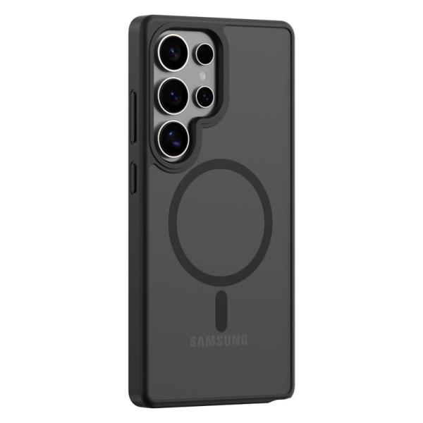 Θήκη TPU & PC Shock Proof Devia Magnetic Samsung Galaxy S25 Plus 5G Pino Μαύρο