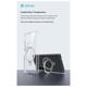 Θήκη TPU & PC Shock Proof Devia Magnetic Samsung Galaxy S25 Ultra 5G Clean με Stand Διάφανο
