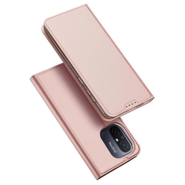 Θήκη Flip Dux Ducis Skin Pro Xiaomi Poco C55/ Redmi 12C Ροζ