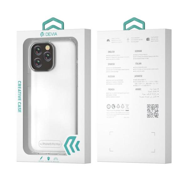 Θήκη TPU Devia Apple iPhone 15 Pro Naked Διάφανο