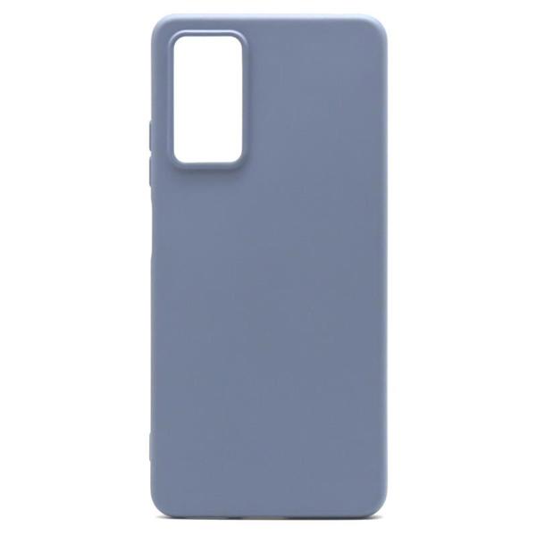 Θήκη Liquid Silicon inos Xiaomi Redmi Note 11 Pro/ Note 11 Pro 5G L-Cover Γκρι-Μπλε