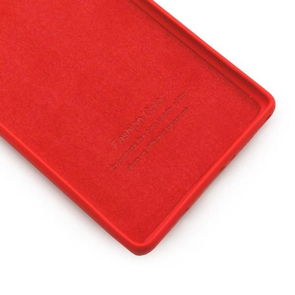 Θήκη Liquid Silicon inos Samsung N960F Galaxy Note 9 L-Cover Κόκκινο