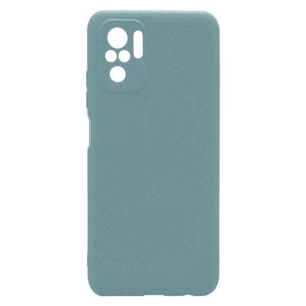 Θήκη Soft TPU inos Xiaomi Poco M5S/ Redmi Note 10/ 10S S-Cover Πετρόλ
