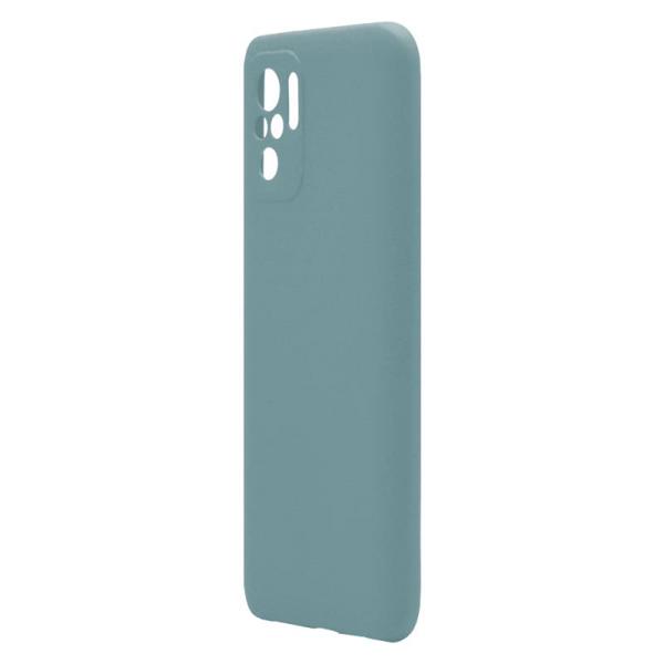 Θήκη Soft TPU inos Xiaomi Poco M5S/ Redmi Note 10/ 10S S-Cover Πετρόλ