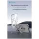 Θήκη TPU & PC Shock Proof Devia Magnetic Apple iPhone 16 Pro Max Clean με Stand Διάφανο