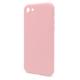 Θήκη Liquid Silicon inos Apple iPhone 8/ iPhone SE (2020) L-Cover Σομόν