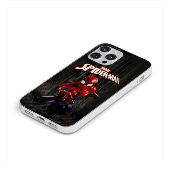 Θήκη Soft TPU Marvel Spiderman 007 Apple iPhone 15 Pro Max Μαύρο