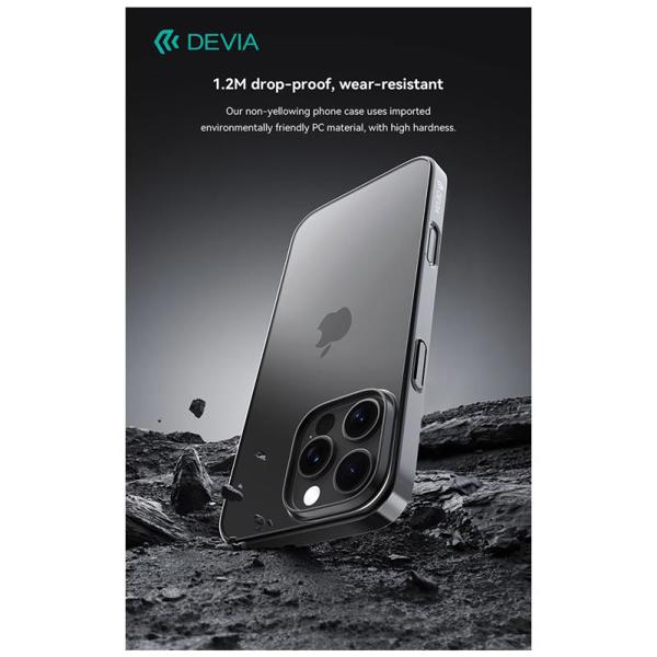 Θήκη PC Devia Apple iPhone 16 Pro Max Glimmer Ασημί