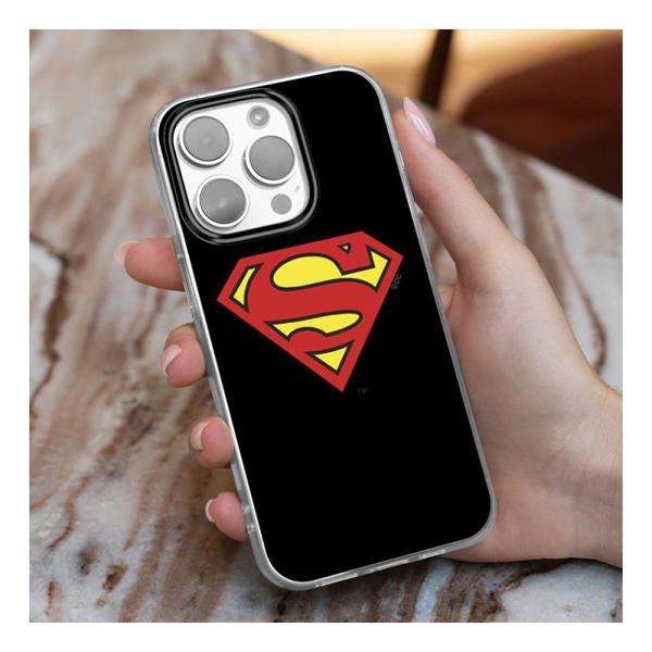 Θήκη Soft TPU DC Superman 002 Apple iPhone 14 Μαύρο