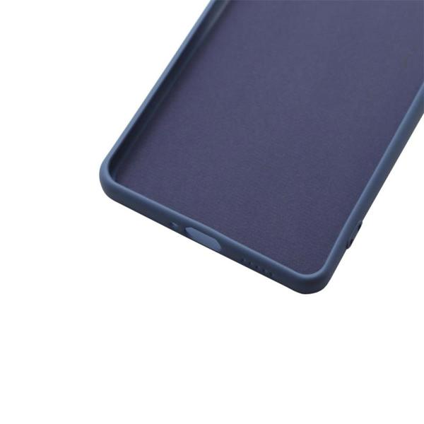 Θήκη Liquid Silicon inos Xiaomi Poco X5 Pro 5G/ Redmi Note 12 Pro 5G L-Cover Γκρι-Μπλε
