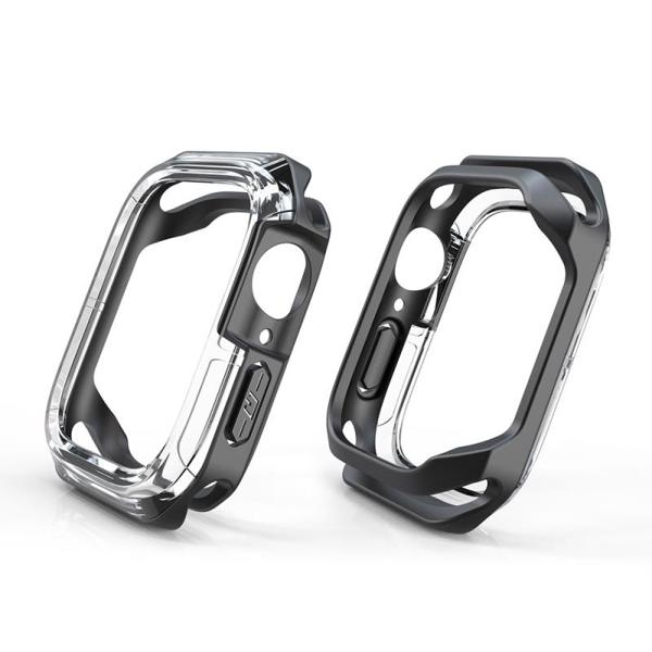 Θήκη TPU & PC Devia Sport Apple Watch 4/ 5/ 6/ SE (40mm) Shock Proof Μαύρο