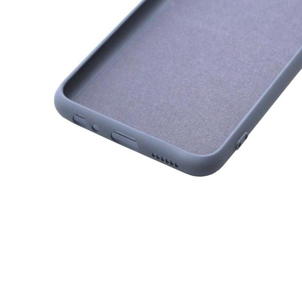 Θήκη Liquid Silicon inos Samsung A226B Galaxy A22 5G L-Cover Γκρι-Μπλε