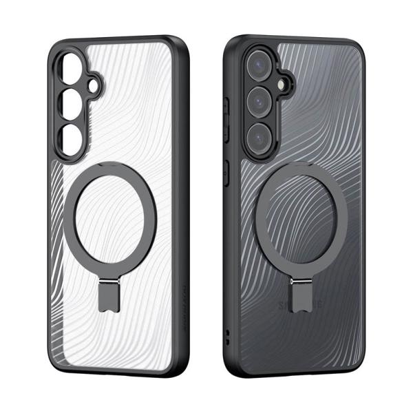 Θήκη TPU & PC Dux Ducis Aimo Magnetic MagSafe με Stand Samsung S921B Galaxy S24 5G Μαύρο